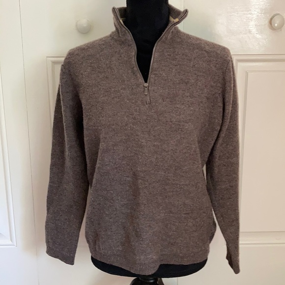 Smartwool Vintage Merino Wool 1/4 Zip Sweater - Picture 1 of 10